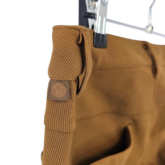 Lululemon Mens ABC Slim Fit Pant, Corduroy Ribbed, Brown Rust, Size 33 - Picture 3 of 9